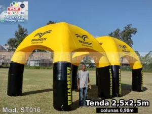 tendas infláveis promocionais uniasselvi